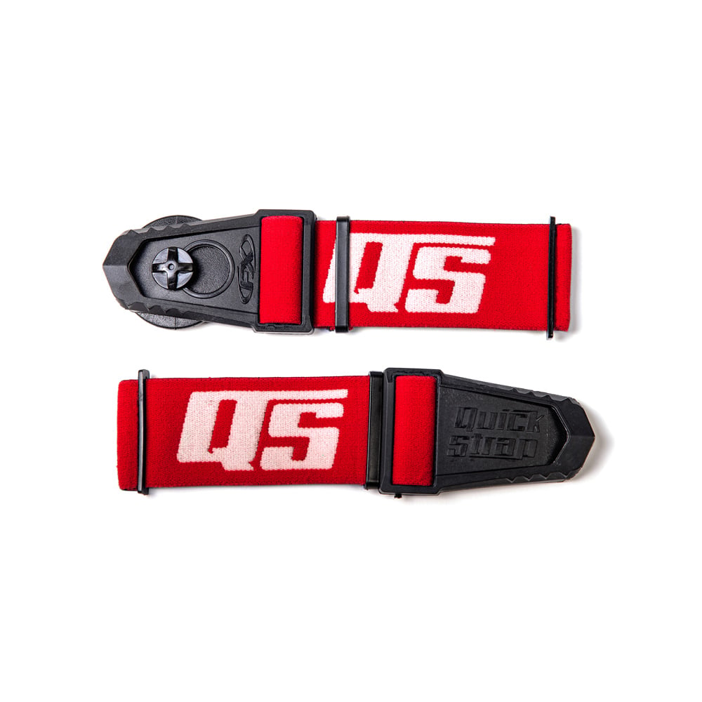 FACTORY EFFEX GOGGLE QUICK STRAP RED QS-15 image 1