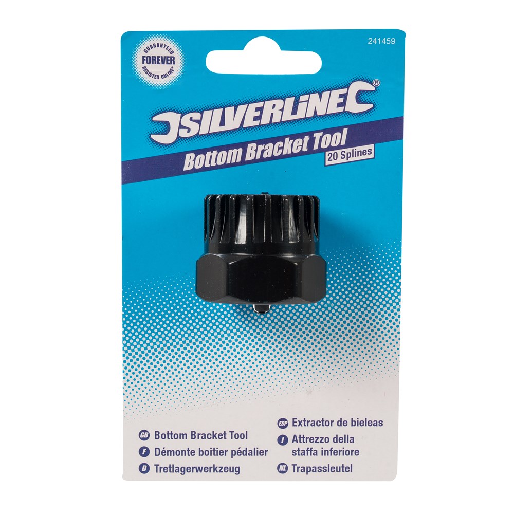 Bicycle Bottom Bracket Tool 20 splines for Shimano & ISIS BBs thumbnail 2