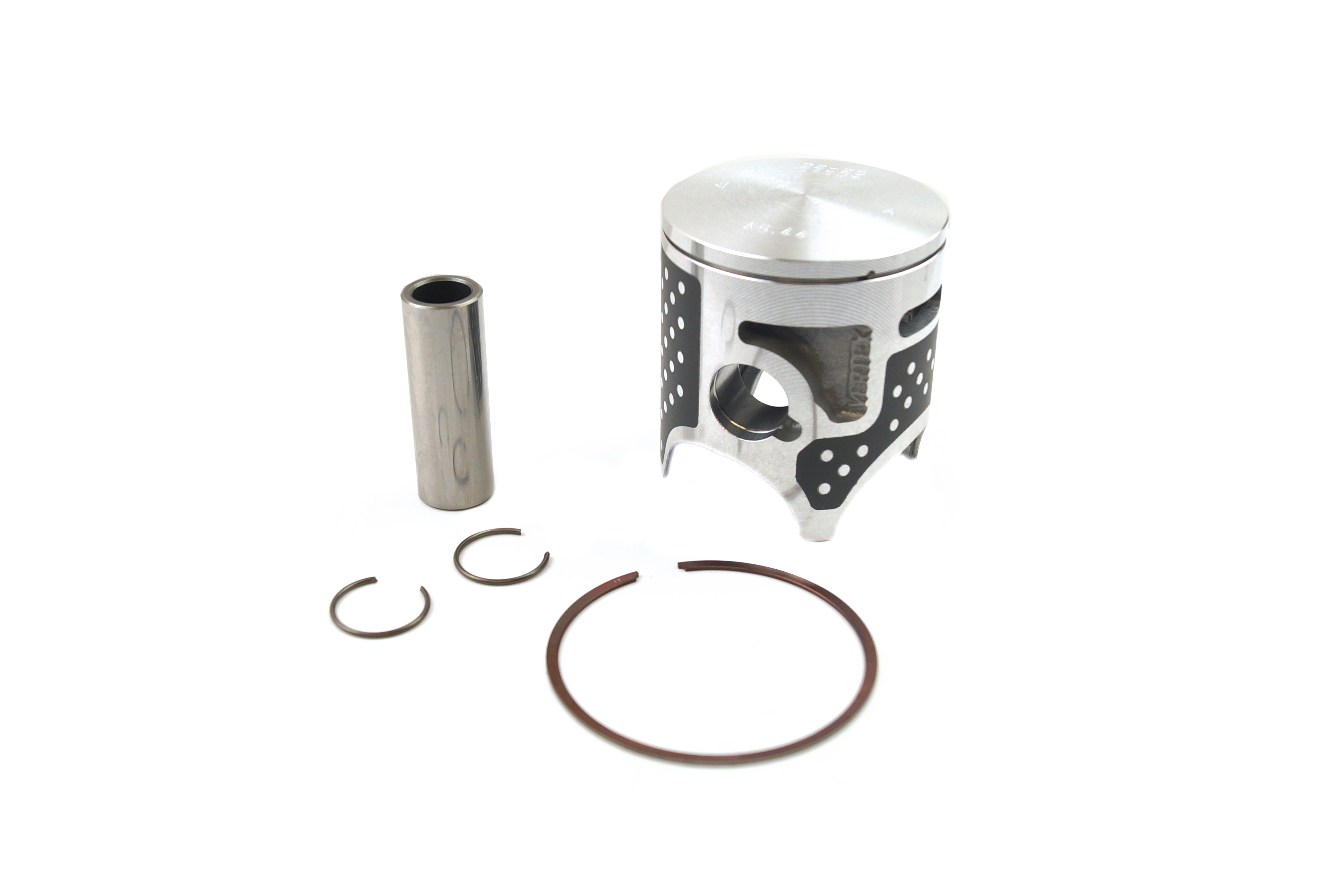 PISTON KIT VERTEX 48.5mm A KAWASAKI KX 85 14-23, VERTEX 24582A SINGLE RING 0,8 RACE EVOLUTION image 1