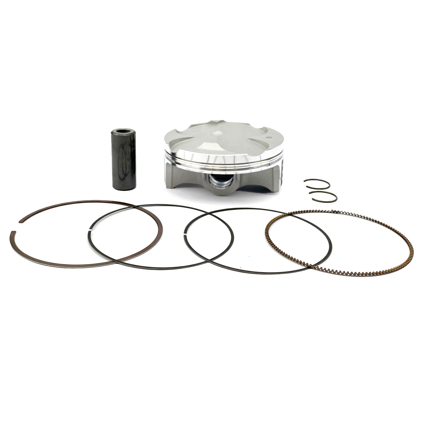 PISTON KIT VERTEX, RACERS CHOICE 78.0 D KAWASAKI KX 250 23-24, VERTEX 24629D HIGH COMPRESSION thumbnail 2