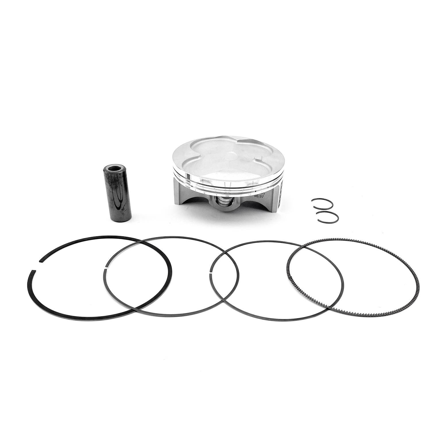 PISTON KIT VERTEX 97.0 C YAMAHA YZ450F 2023-24, VERTEX 24639C, HIGH COMPRESSION image 1
