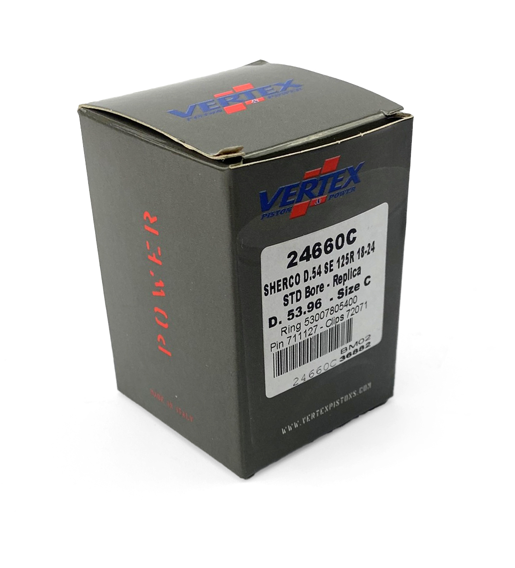 PISTON KIT VERTEX 54mm C SHERCO SE125R 2018-24, VERTEX 24660C thumbnail 3
