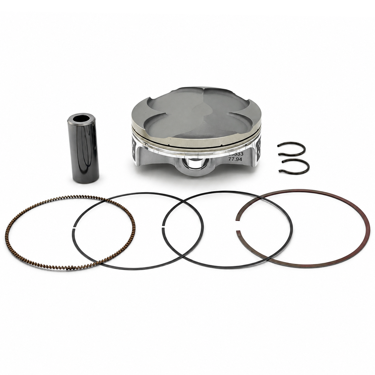 PISTON KIT VERTEX GP 78mm D TRIUMPH TF 250-X 2024-2026, VERTEX 24748D image 1