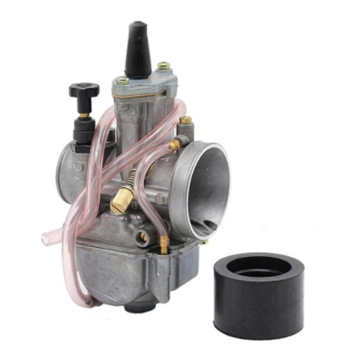 CARBURETTOR ASSEMBLY OKO 24mm KAWASAKI KX80 KX85 KX100 YAMAHA YZ80 YZ85 image 1