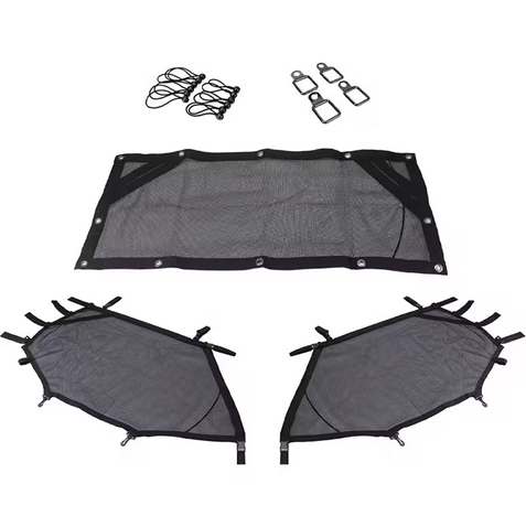 WINDOW MESH SAFETY NETS 2015-2022 POLARIS RZR MOST MODELS image 1