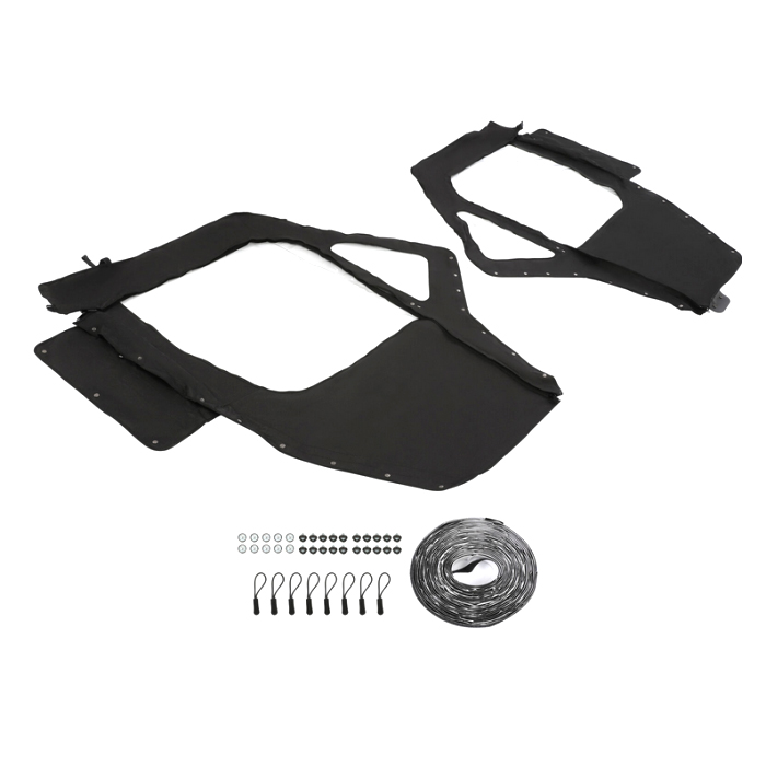 CANAM DEFENDER TRAXTER SOFT CAB WINDOW DOOR SET SAFETY 2016 ONWARDS image 1