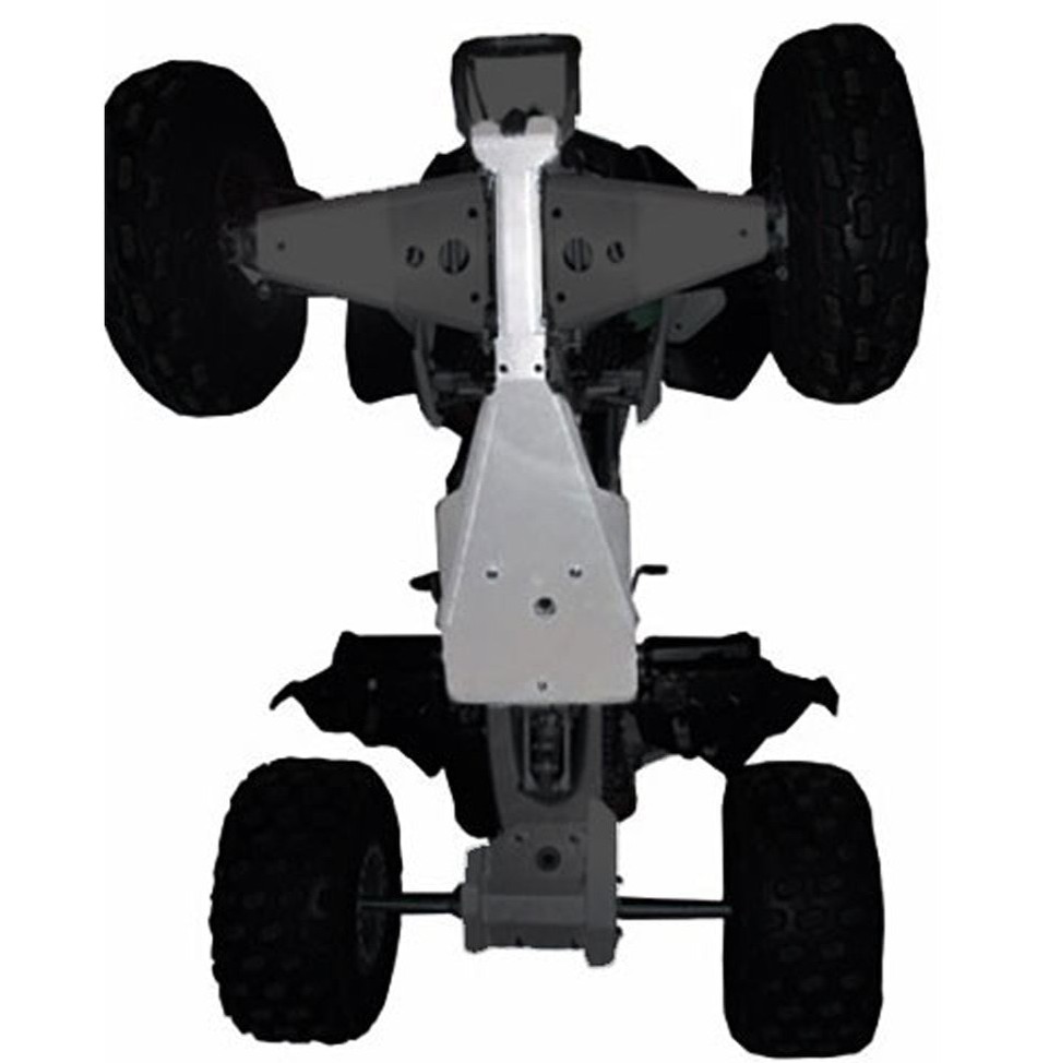 FULL SKID PLATE ALUMINUM 08-14 KAWASAKI KFX 450, 712 RICOCHET thumbnail 2