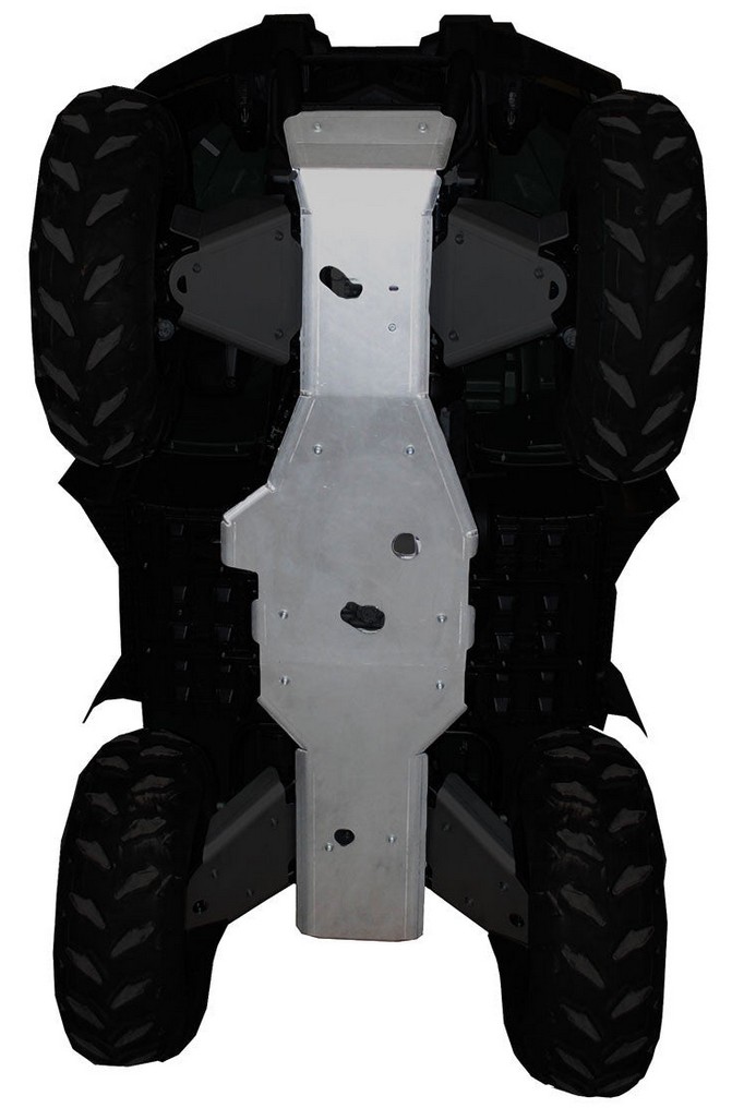FULL SKID PLATE ALUMINUM 11-14 YAMAHA GRIZZLY YFM 400/450 , 743 RICOCHET thumbnail 2