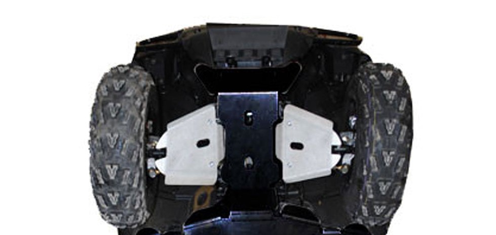 A-ARM SKID PLATES ALUMINUM 12-13 KAWASAKI BRUTEFORCE 300, 764A RICOCHET thumbnail 2