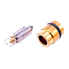 CARBURETTOR NEEDLE SEAT FLOAT VALVE SUZUKI GP125 GY250 RM80 13370-29500 18-9214 image 1