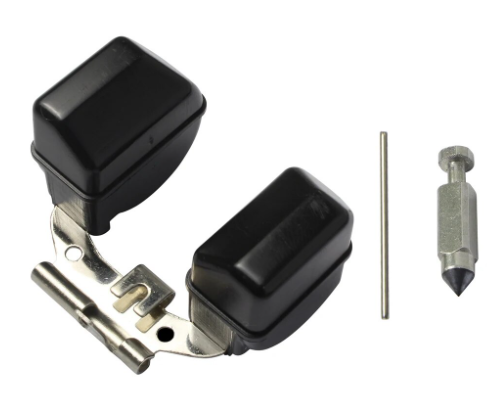 FLOAT KIT 01-23 KTM SX PRO FE 50 ORO PHBG 19 BS NEEDLE VALVE PIN 45131020000 45131008000 image 1