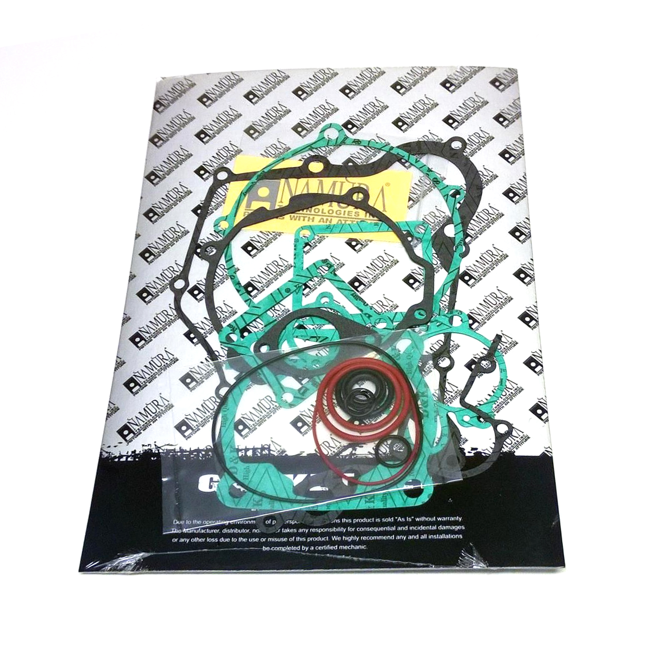 GASKET FULL SET 89-91 YZ125, NAMURA NX-40003F YAMAHA