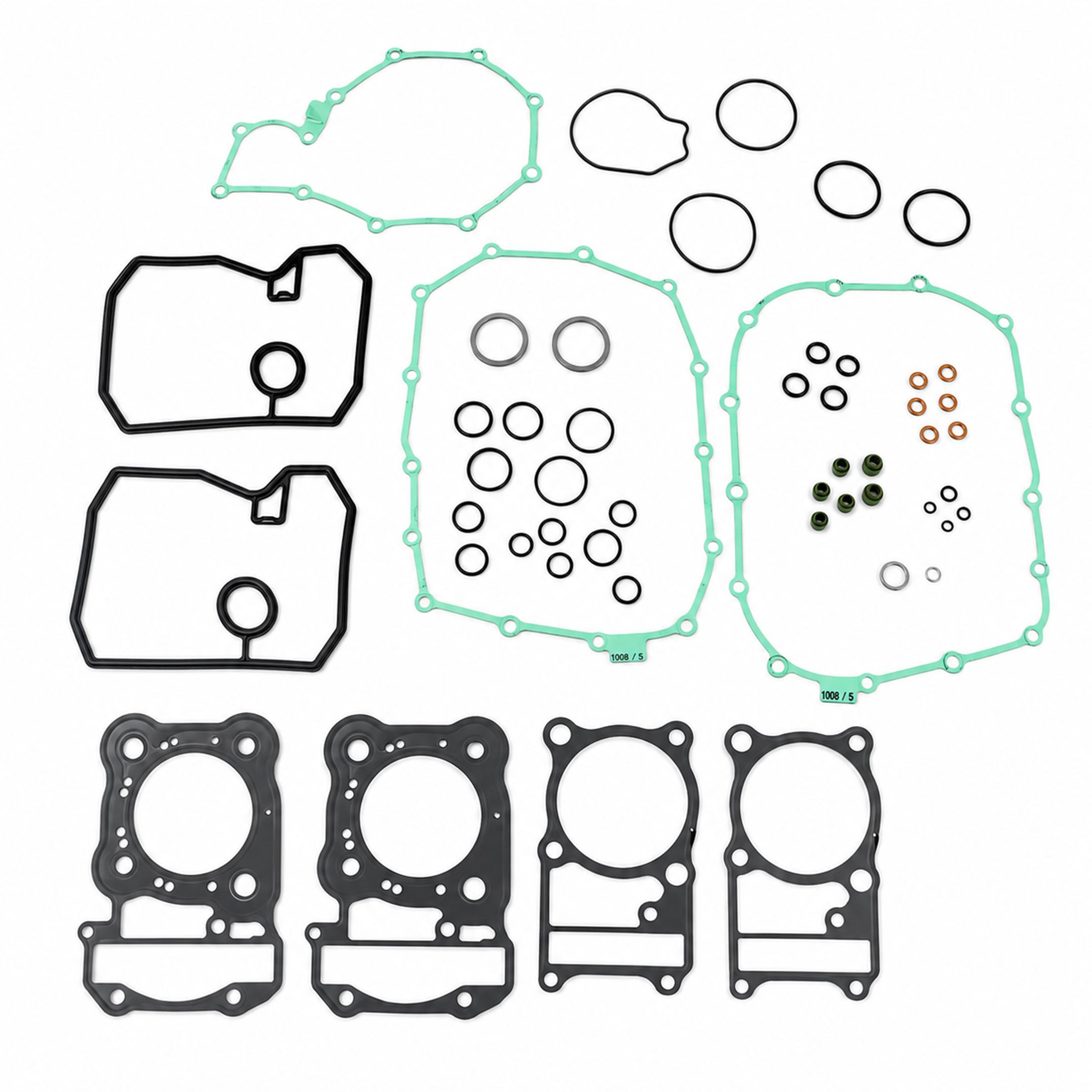 GASKET FULL KIT 88-90 NTV650, ATHENA P400210850652 HONDA image 1