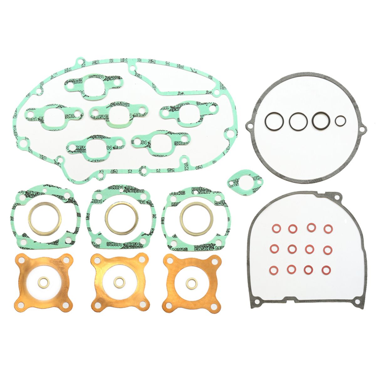 GASKET FULL SET 250cc 3cyl T2, ATHENA P400250850255 KAWASAKI image 1