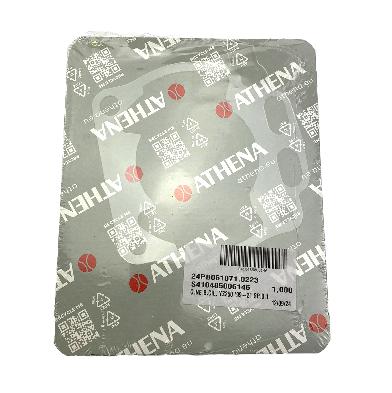 GASKET BASE 99-25 YZ250 0.10, ATHENA S410485006146 thumbnail 2
