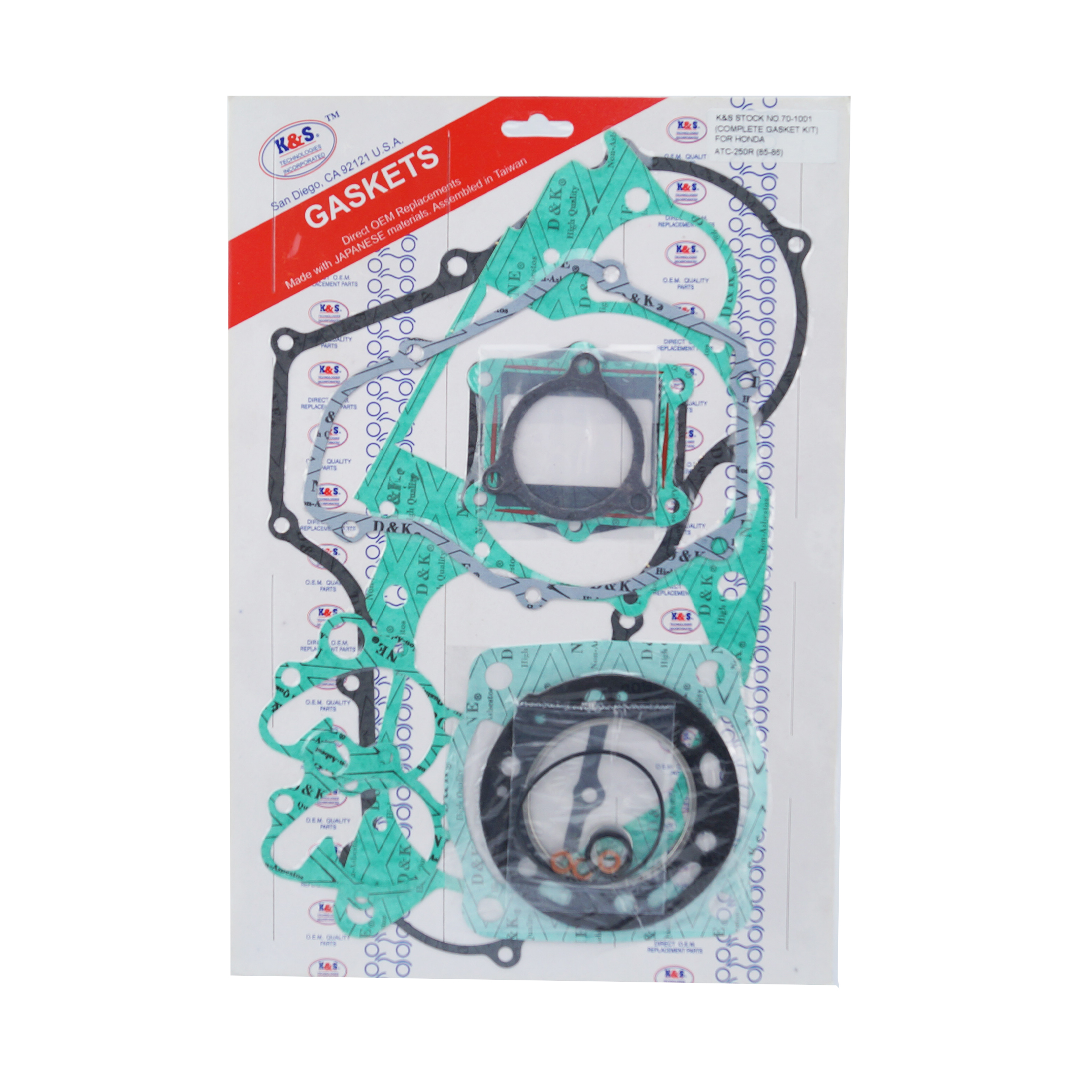 GASKET FULL SET 85-86 ATC250, KS70-1001 image 1