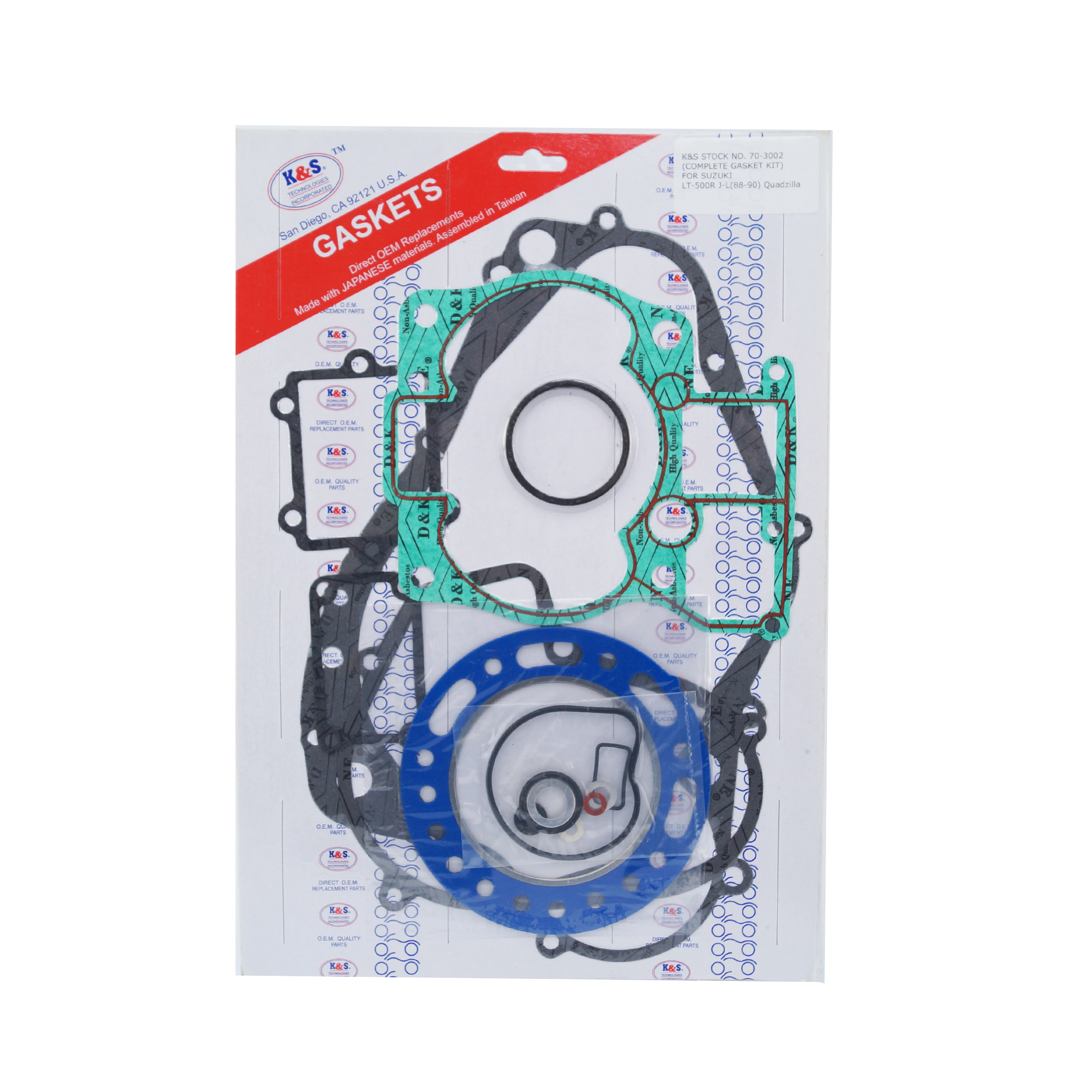 GASKET FULL SET 88-90 LT500 image 1