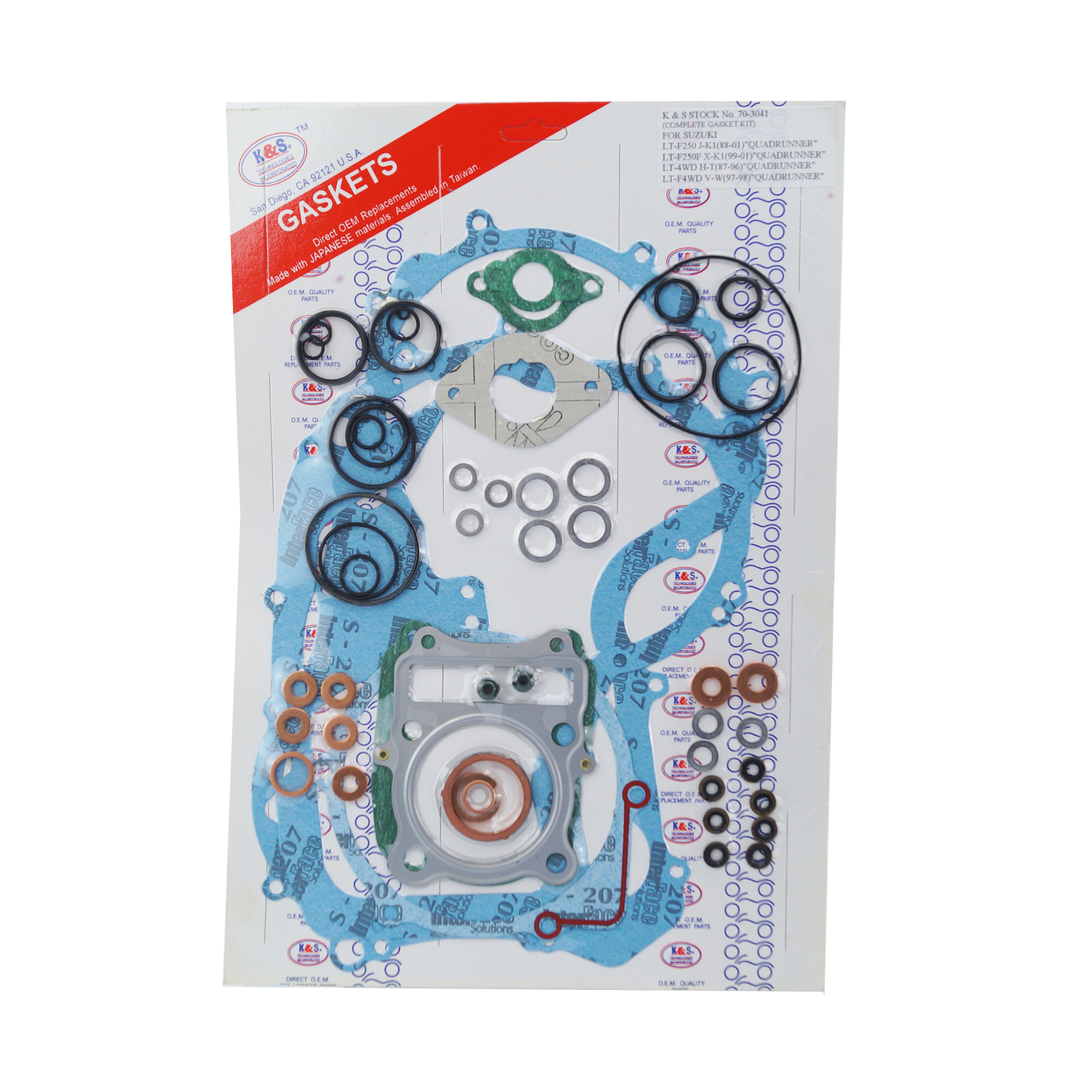 GASKET FULL SET LT-F250/4WD, KS70-3041 image 1