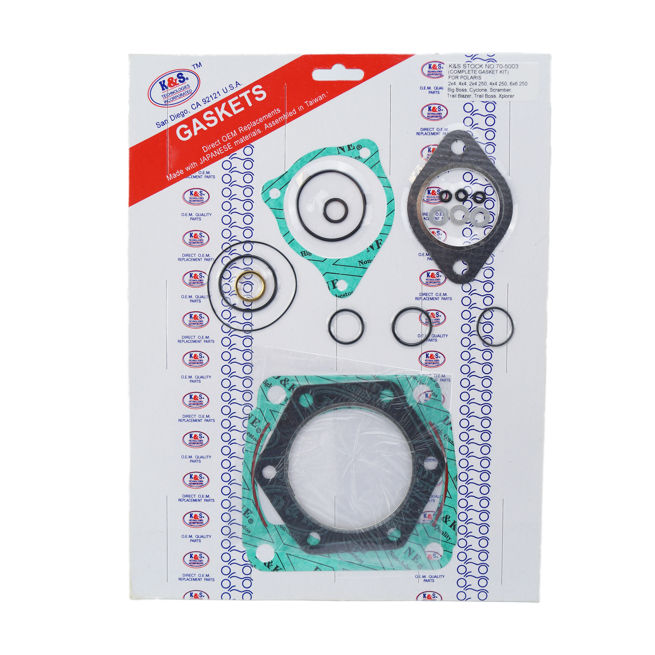 GASKET FULL SET 250 POLARIS, KS70-5003