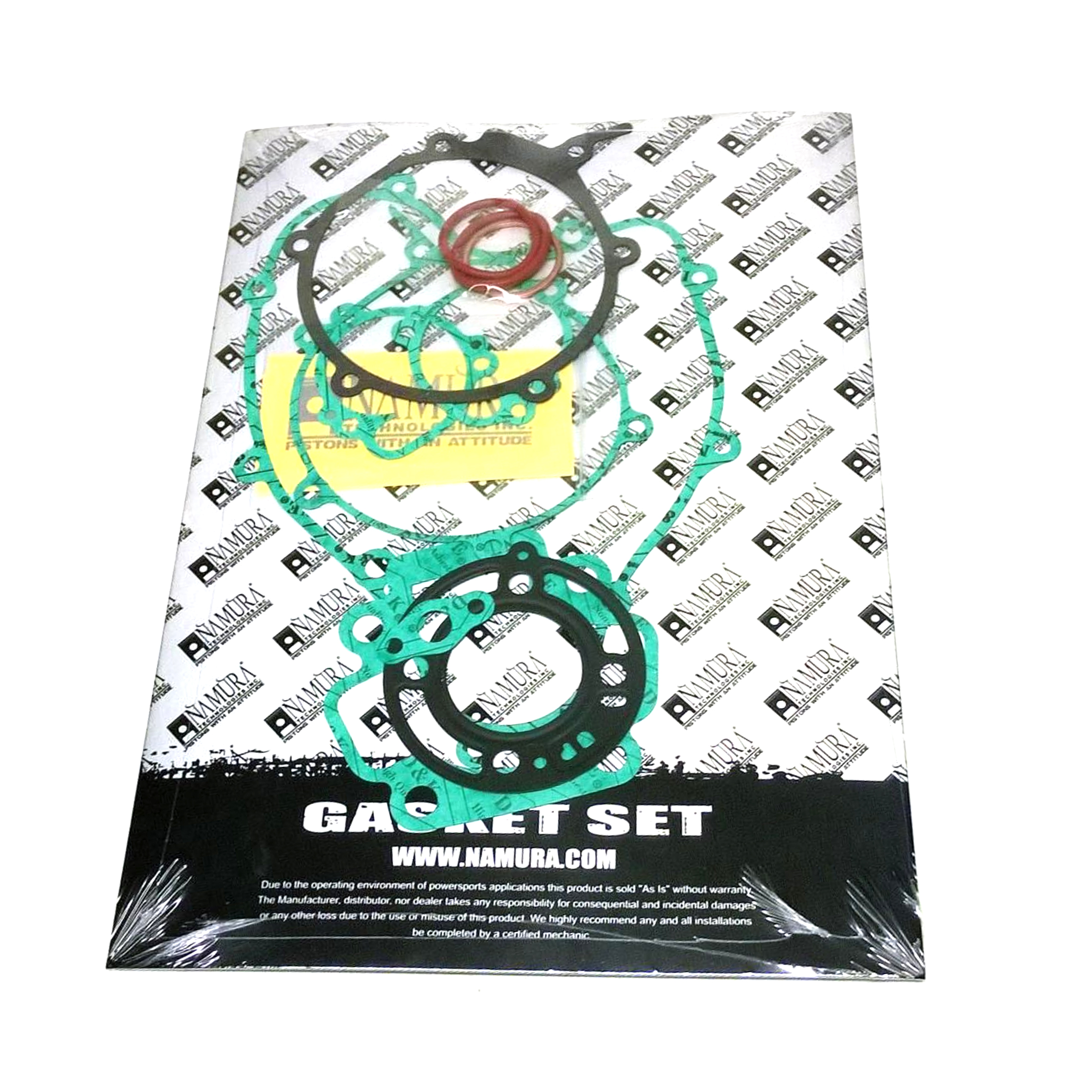 GASKET FULL SET 00-05 KX65 9pc, NAMURA NX-20065F, RM65, COMPLETE KAWASAKI SUZUKI image 1