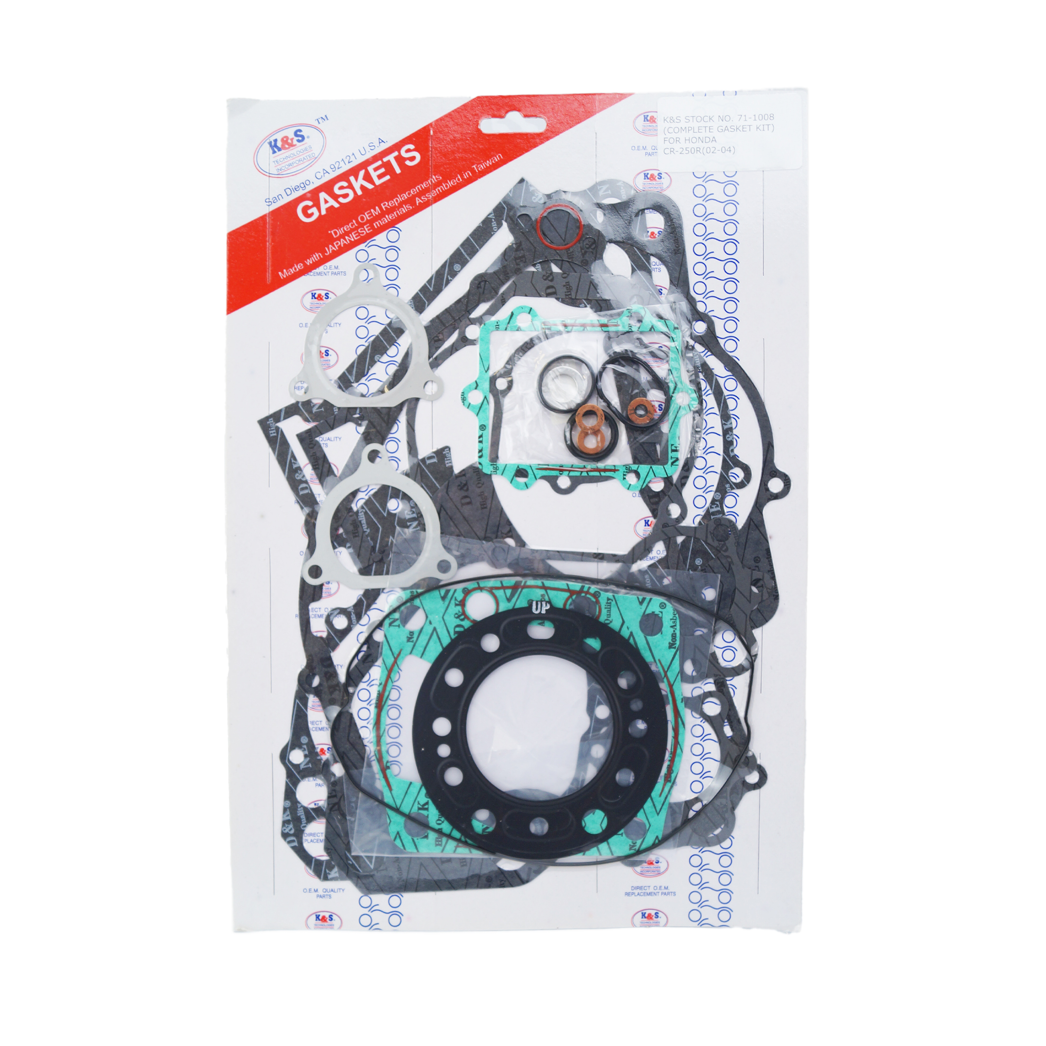 GASKET FULL SET 02-04 CR250 image 1