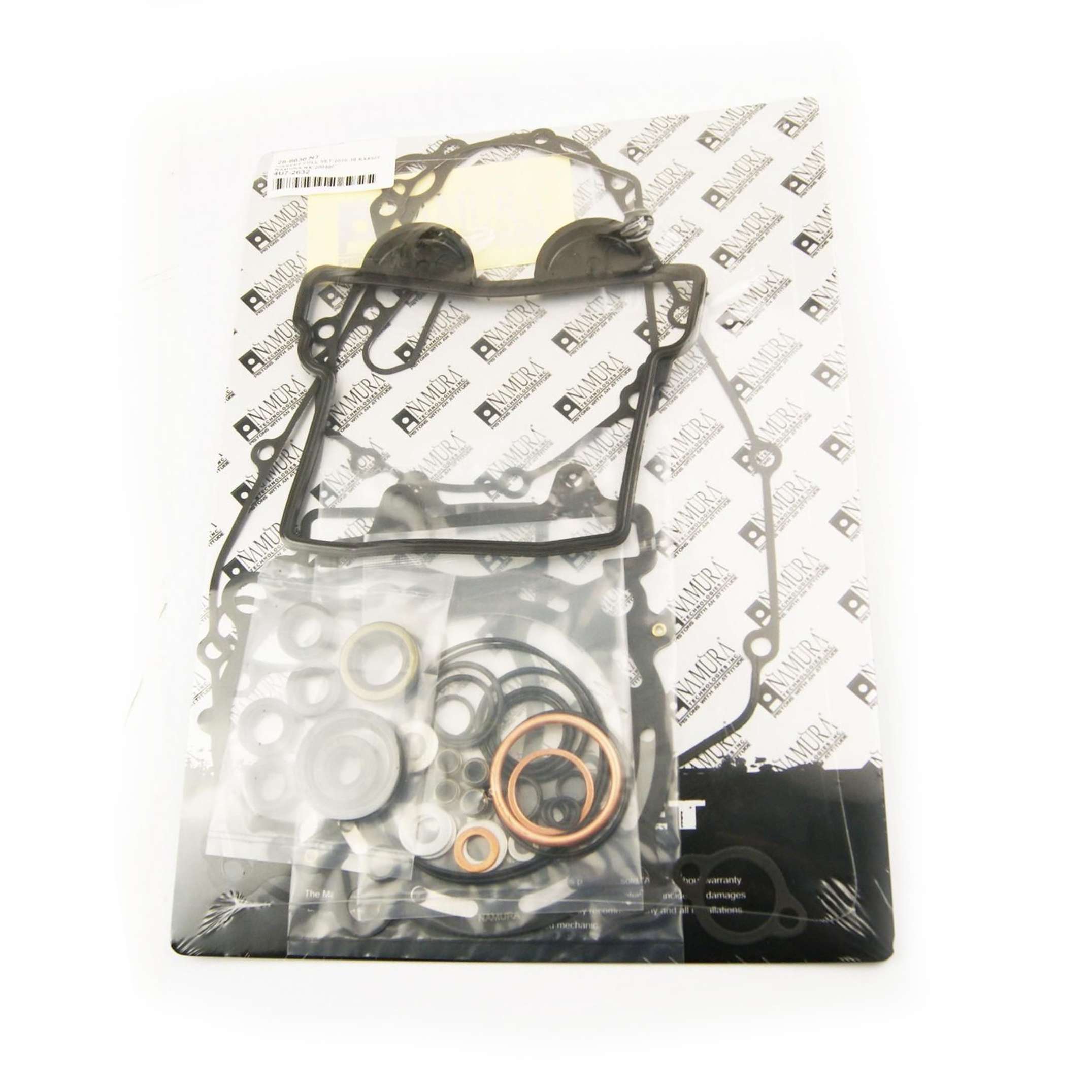 GASKET FULL SET 2016-18 KX450F, NAMURA NX-20088F, NO OIL SEALS!! image 1
