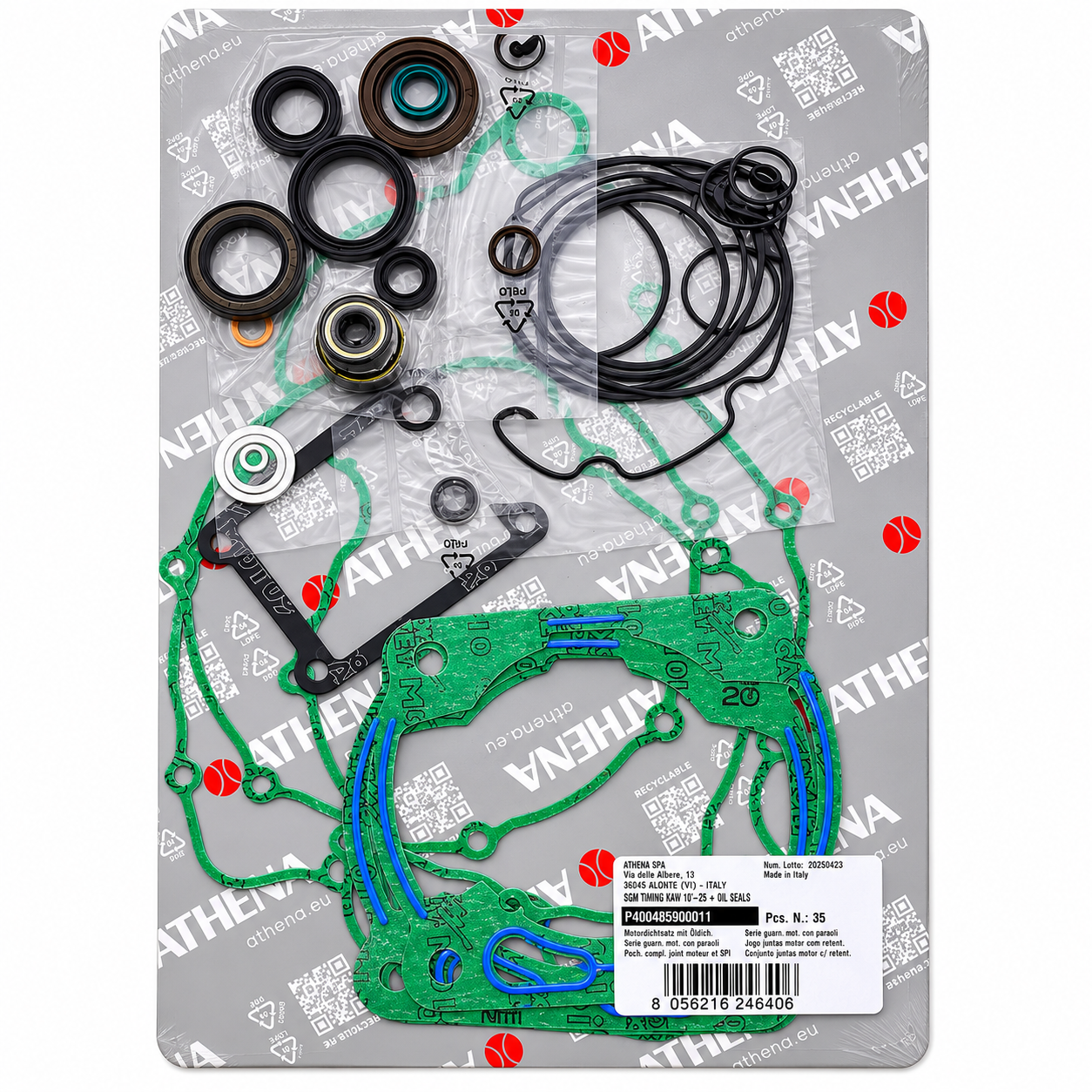 COMPLETE GASKET SET TM 250 19-26 ATHENA P400465900011 thumbnail 2