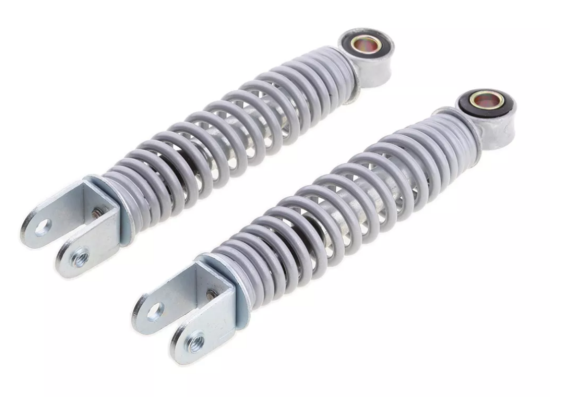 REAR SHOCK ABSORBERS PAIR YAMAHA PW50 12MM 3PT-22210-00-35 3PT-22210-10-00 image 1