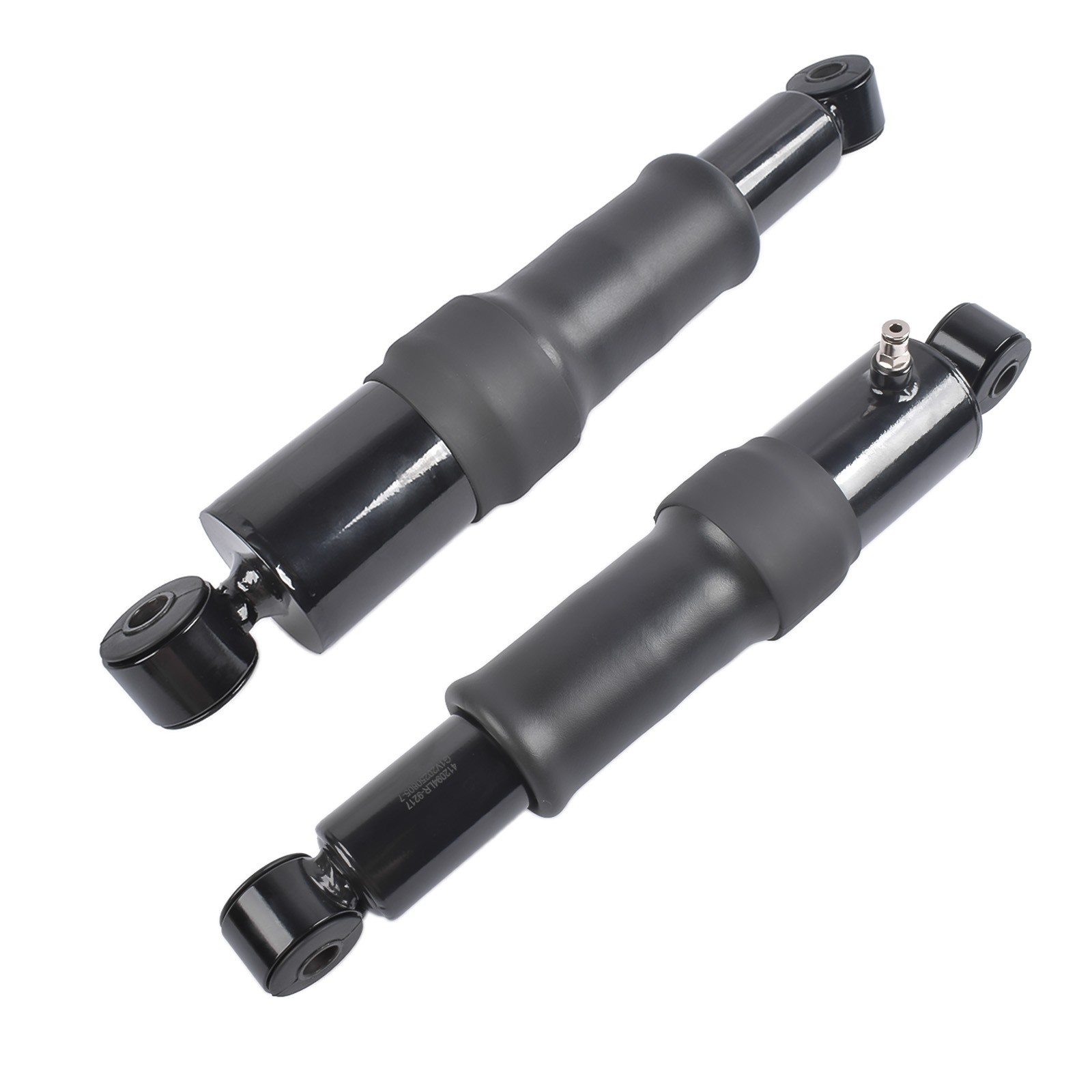REAR AIR RIDE SHOCK PAIR 80-21 HARLEY-DAVIDSON TOURING BAGGER GLIDE KING CVO DA-SRD747-PR image 1
