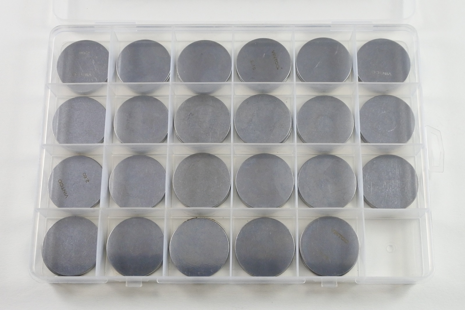 VALVE SHIM KIT 29mm 2PCS EACH SIZE 2.00mm-3.10mm 0.05mm INCREMENTS VINTCO 29SHIMKIT thumbnail 3