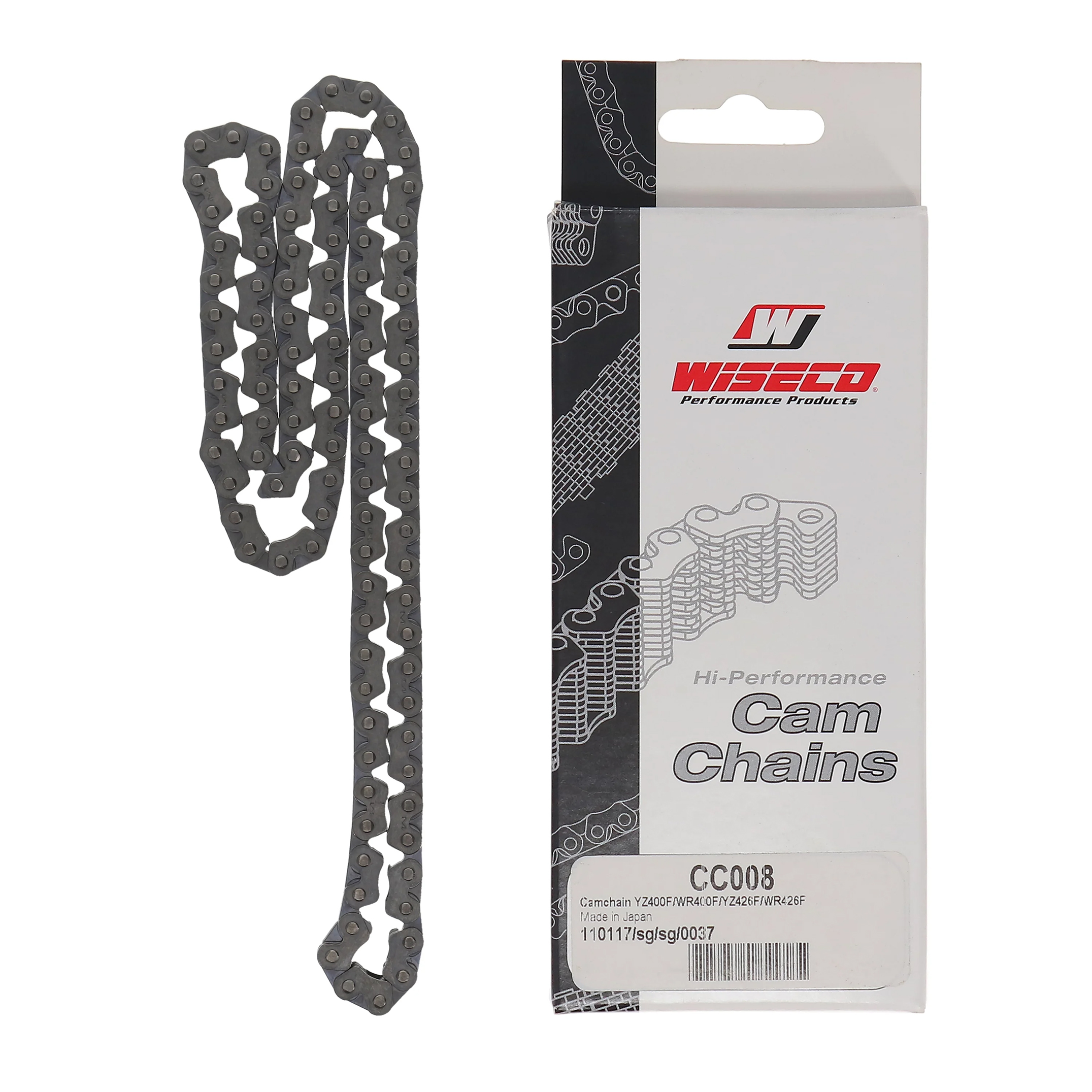 CAM CHAIN 92RH2010-120M, WISECO CC008, YZF WRF400 426 98-02