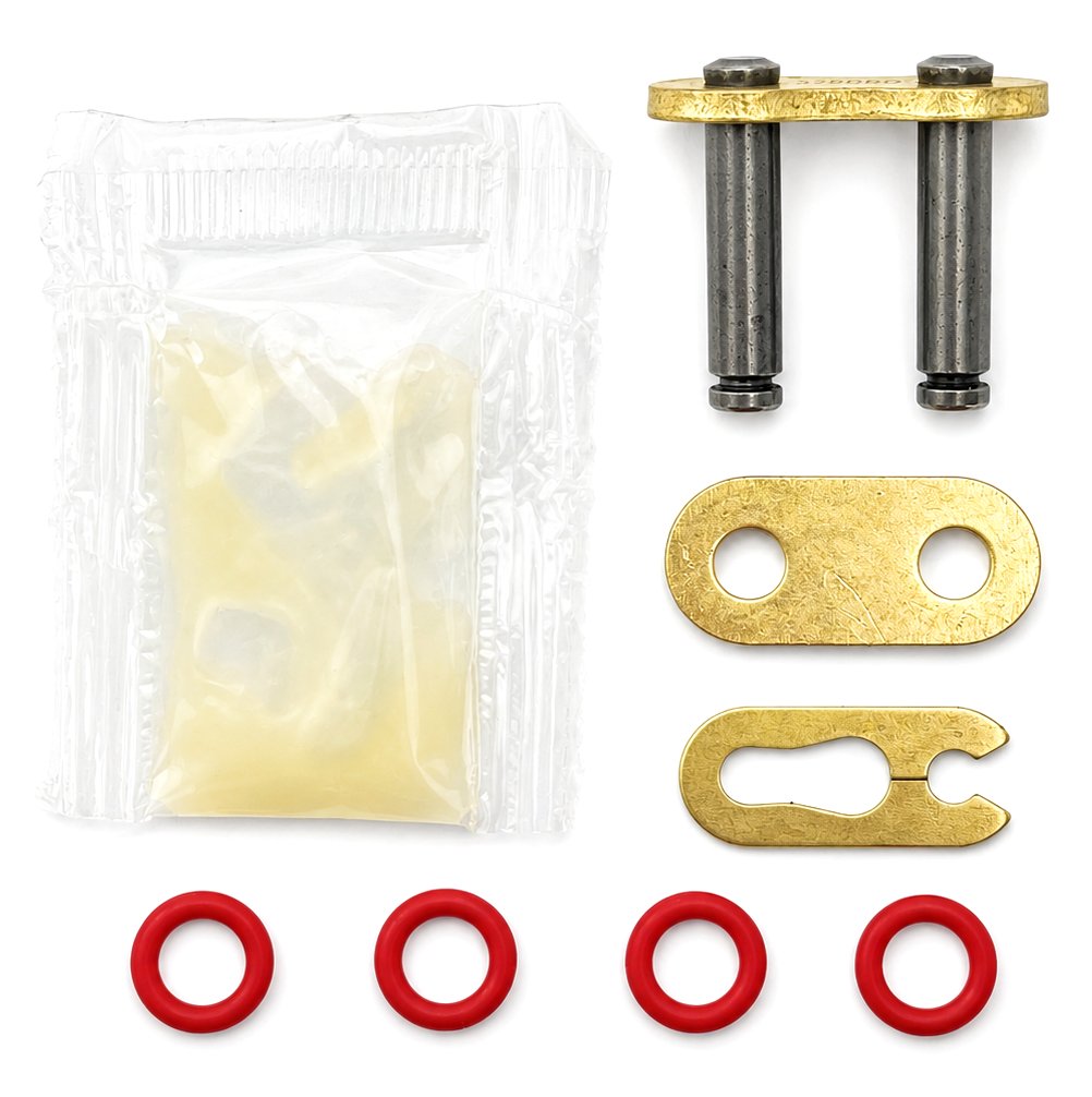 DRIVE CHAIN SPRING LINK O-RING 428HPO GOLD JTCL428HROGBS thumbnail 2