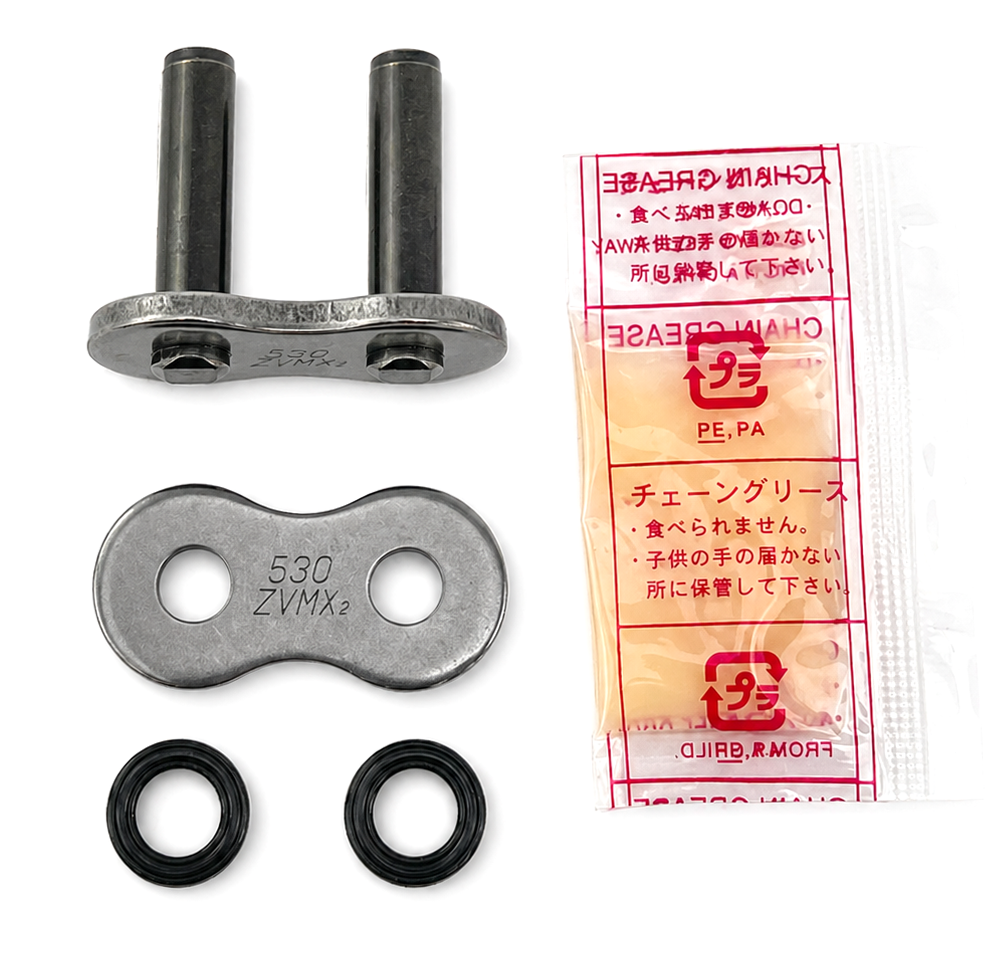 DID 530ZVMX-2 RIVET LINK BLACK ZJ, DID-L-530ZVMX-2 ZJ,DIDRL530ZVMX2ZJ, Rivet Link thumbnail 3