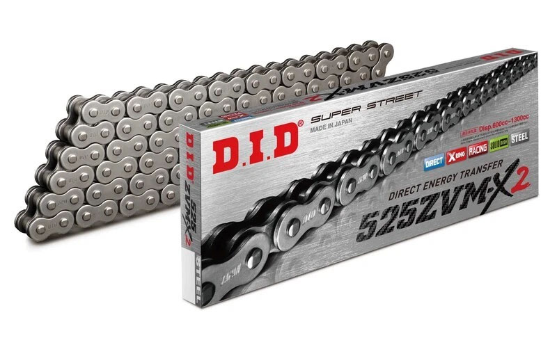 DID 525ZVM-X2 BLACK CHAIN 114L DID525ZVMX114
