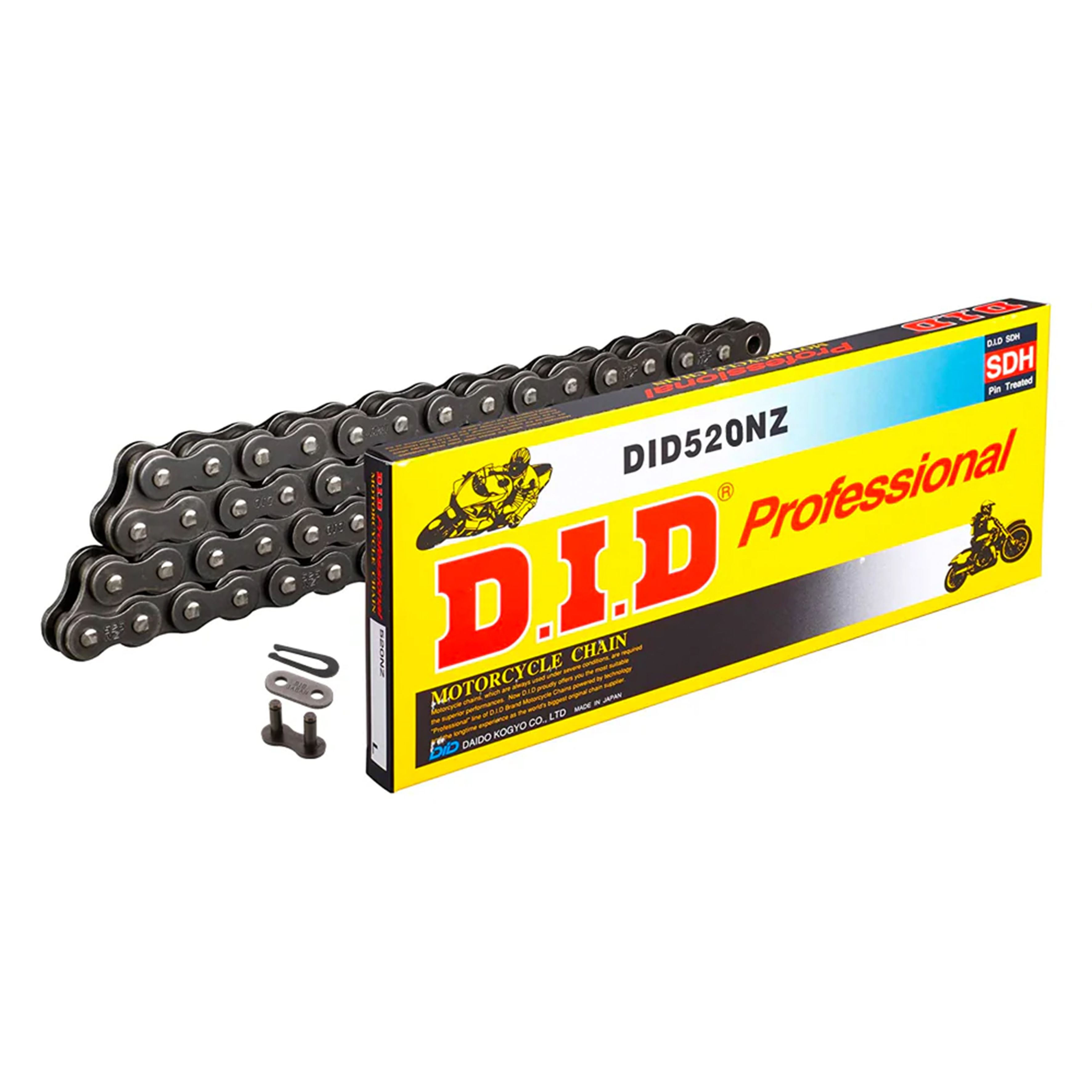 DID 520NZ SDH PRO 120L CHAIN FJ DID520NZ120 30-873