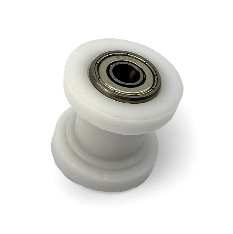 CHAIN ROLLER WHITE IDxODxW 8x38/24x20 LONG LASTING 38mm OD