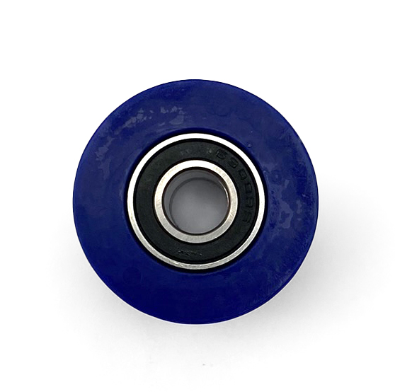 CHAIN ROLLER 10x35mm, RUBBER SEALED BEARINGS BLUE HOLE 10mm thumbnail 3