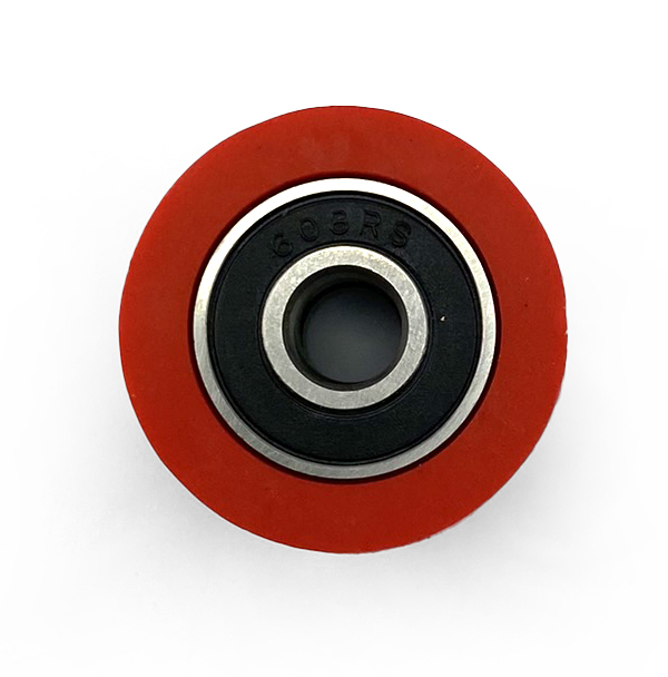 CHAIN ROLLER RED IDxODxW 8x32x24, LONG LASTING / 32MM OD thumbnail 3