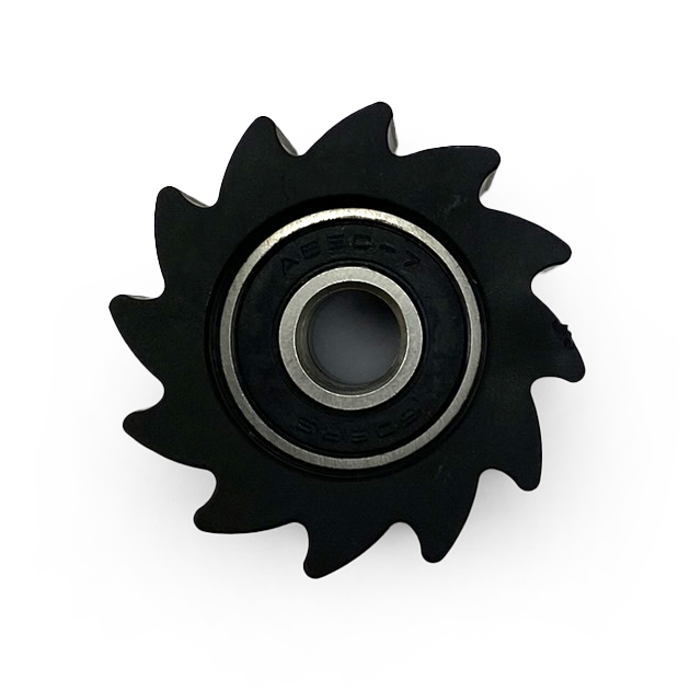 CHAIN ROLLER BLACK IDxODxW 8x38x23, LONG LASTING / 38MM OD / SPROCKETED thumbnail 4