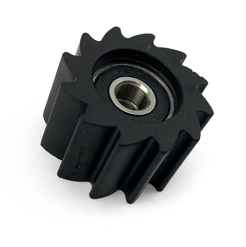 CHAIN ROLLER BLACK IDxODxW 8x38x23, LONG LASTING / 38MM OD / SPROCKETED