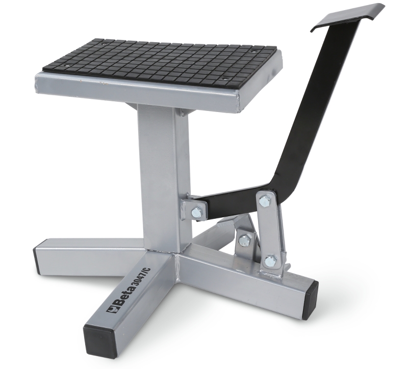 Pedal Stand for Cross/Enduro Motorcycles 310-390mm Height 260x170mm Support 136kg Capacity - Beta Tools 3047C image 1