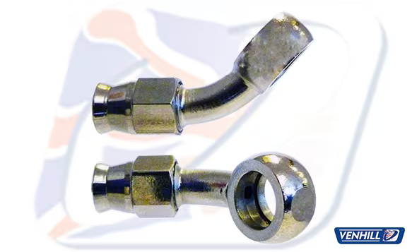 BANJO EXTENDED NECK 45' UP, SUIT 600-03 HOSE FITTING BUILDALINE image 1