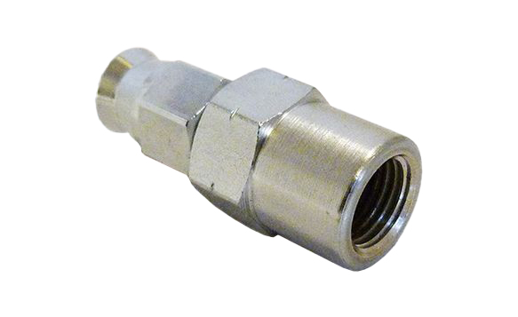 3/8 UNF FEMALE CONCAVE 600-03 BRAKE HOSE END CHROME VENHILL 3/10375FHC BUILDALINE image 1