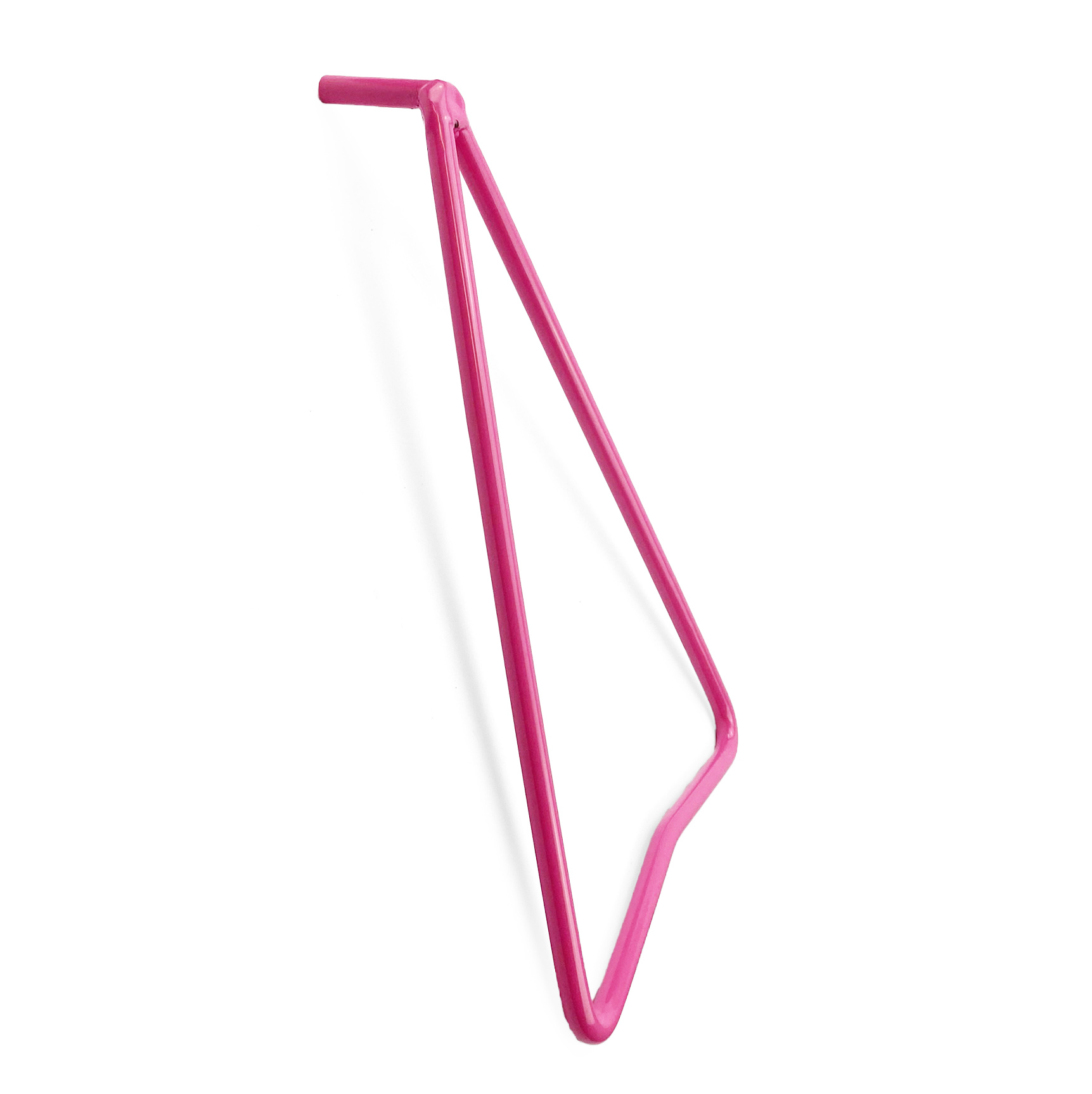 TRIANGLE SIDE PROP STAND PINK, KAWASAKI 34024-1252 KX 125>500