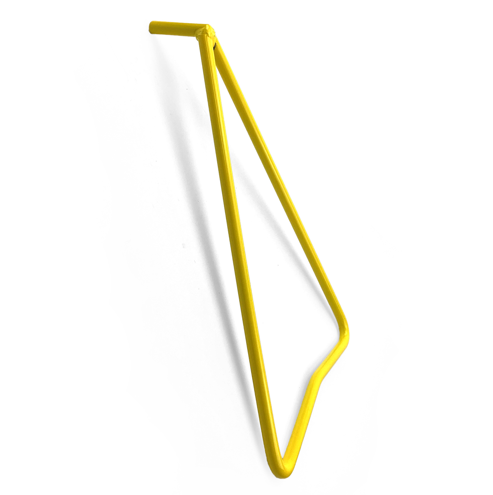 TRIANGLE SIDE PROP STAND YELLOW, KAWASAKI 34024-1252 KX 125>500