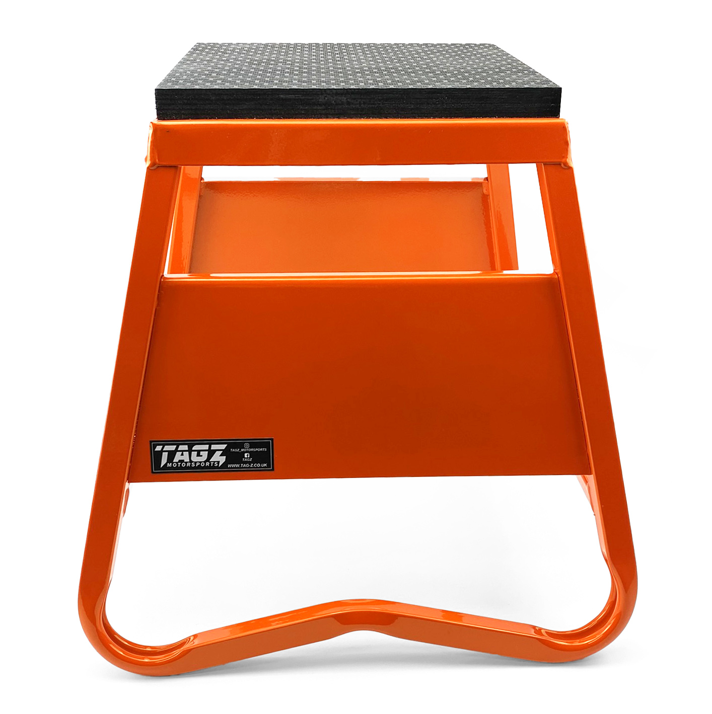 HEAVY DUTY STEEL BOX STAND MX, MEDIUM / 380mm HIGH MX STAND, ORANGE thumbnail 4