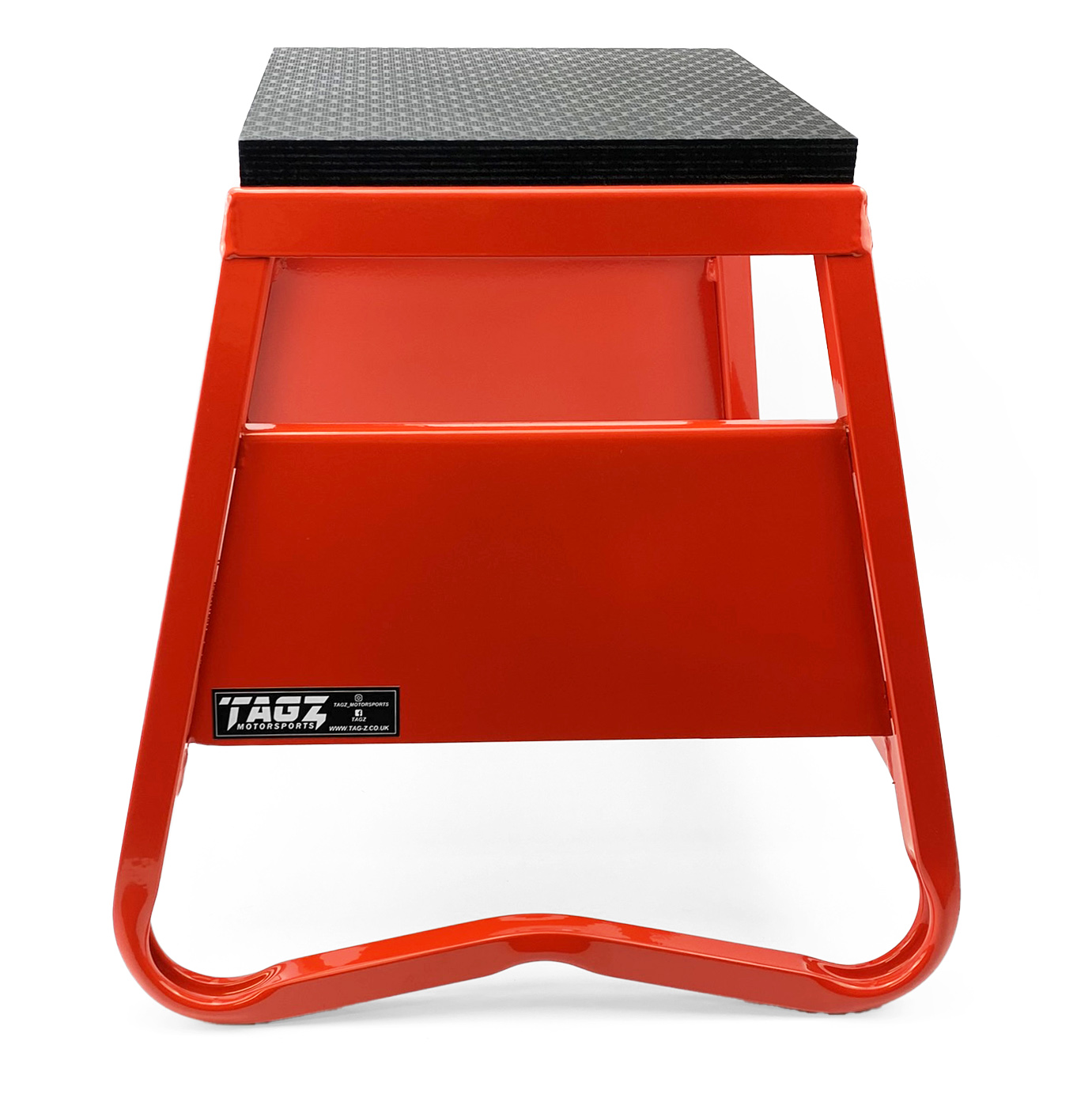 HEAVY DUTY STEEL BOX STAND MX, MEDIUM / 380mm HIGH MX STAND, RED thumbnail 4