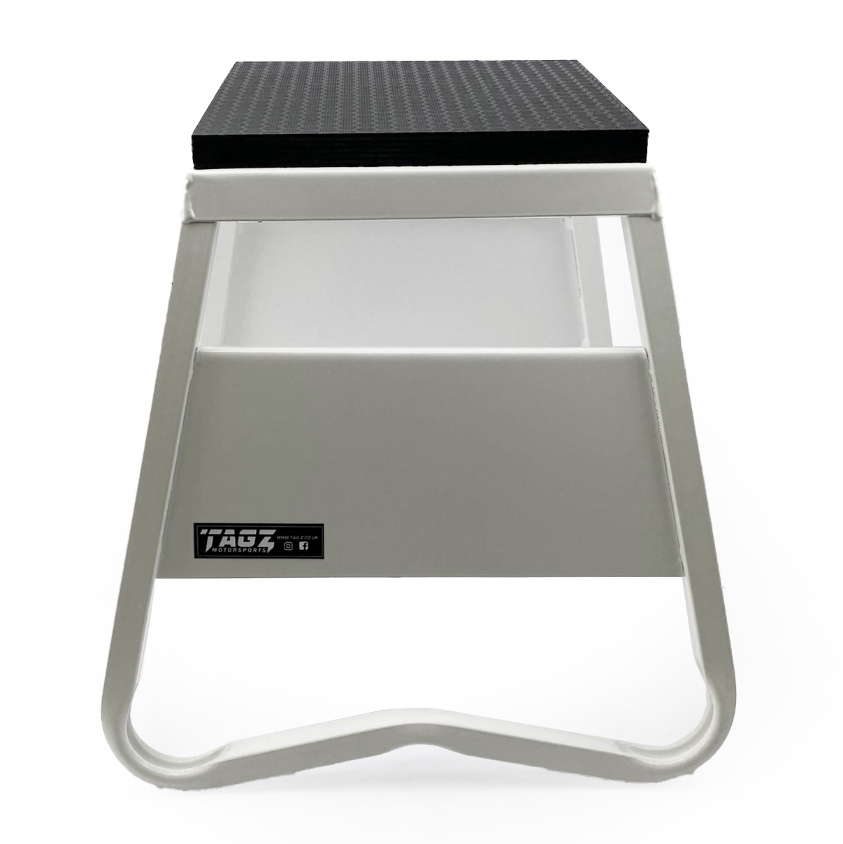 HEAVY DUTY STEEL BOX STAND MX, MEDIUM / 380mm HIGH MX STAND, WHITE thumbnail 4