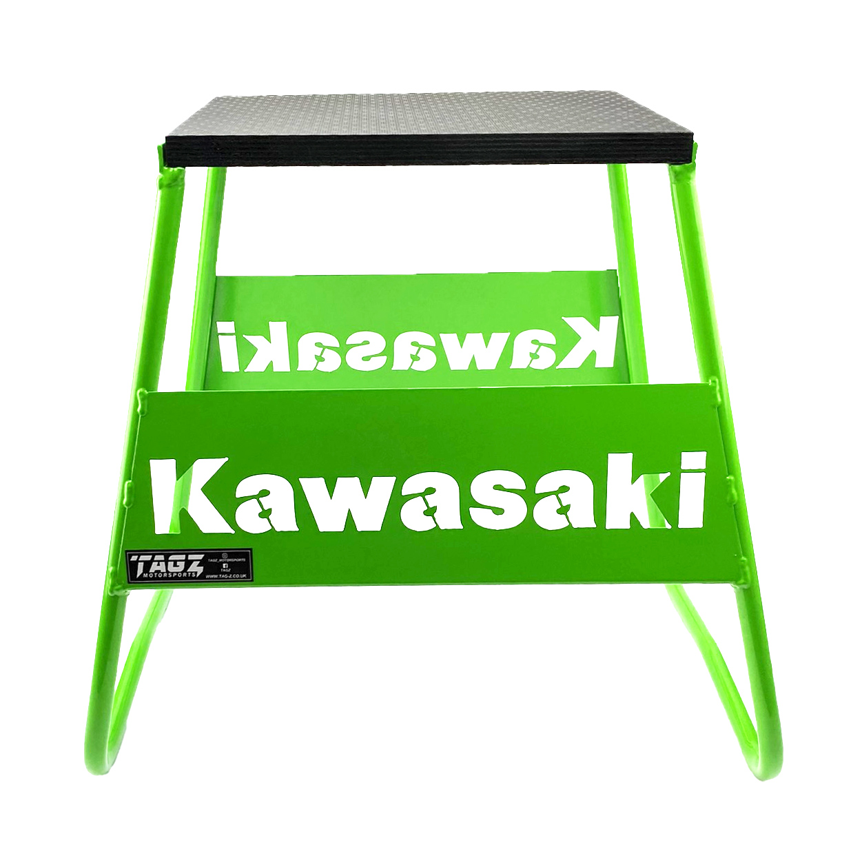 STAND 440 GREEN KAWASAKI LOGO, MX LOGO STAND, SHOW ROOM STAND thumbnail 2