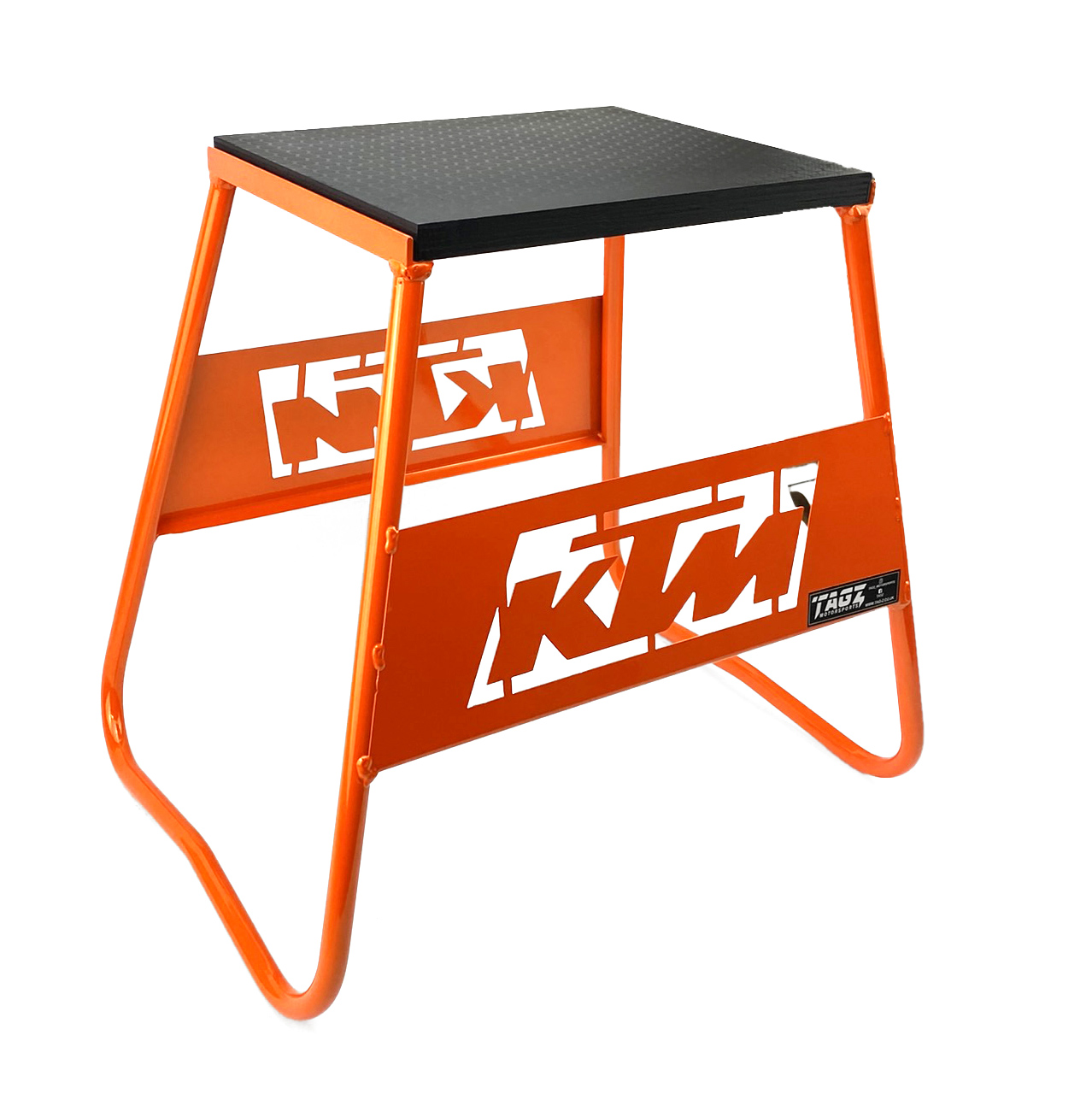 STAND 440 ORANGE KTM LOGO, MX LOGO STAND, SHOW ROOM STAND